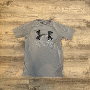 Under Armour Boys Gray T-Shirt
